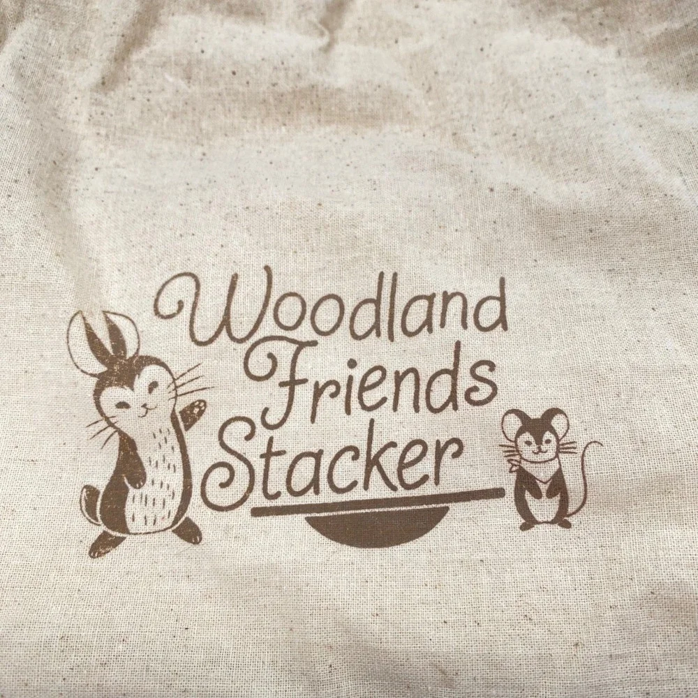 Mary‎ & Martha Kids Woodland Friends Stacker Wooden Balancing Toy Ephesians 4:32